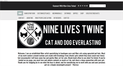 Desktop Screenshot of ninelivestwine.com