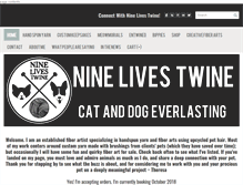 Tablet Screenshot of ninelivestwine.com